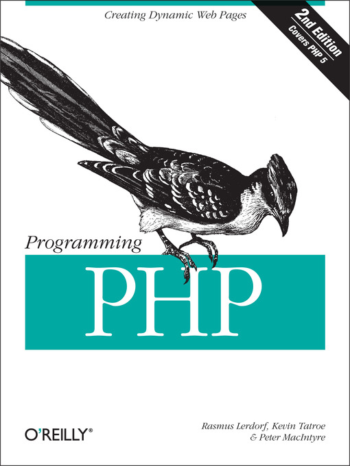 Title details for Programming PHP by Rasmus Lerdorf - Available